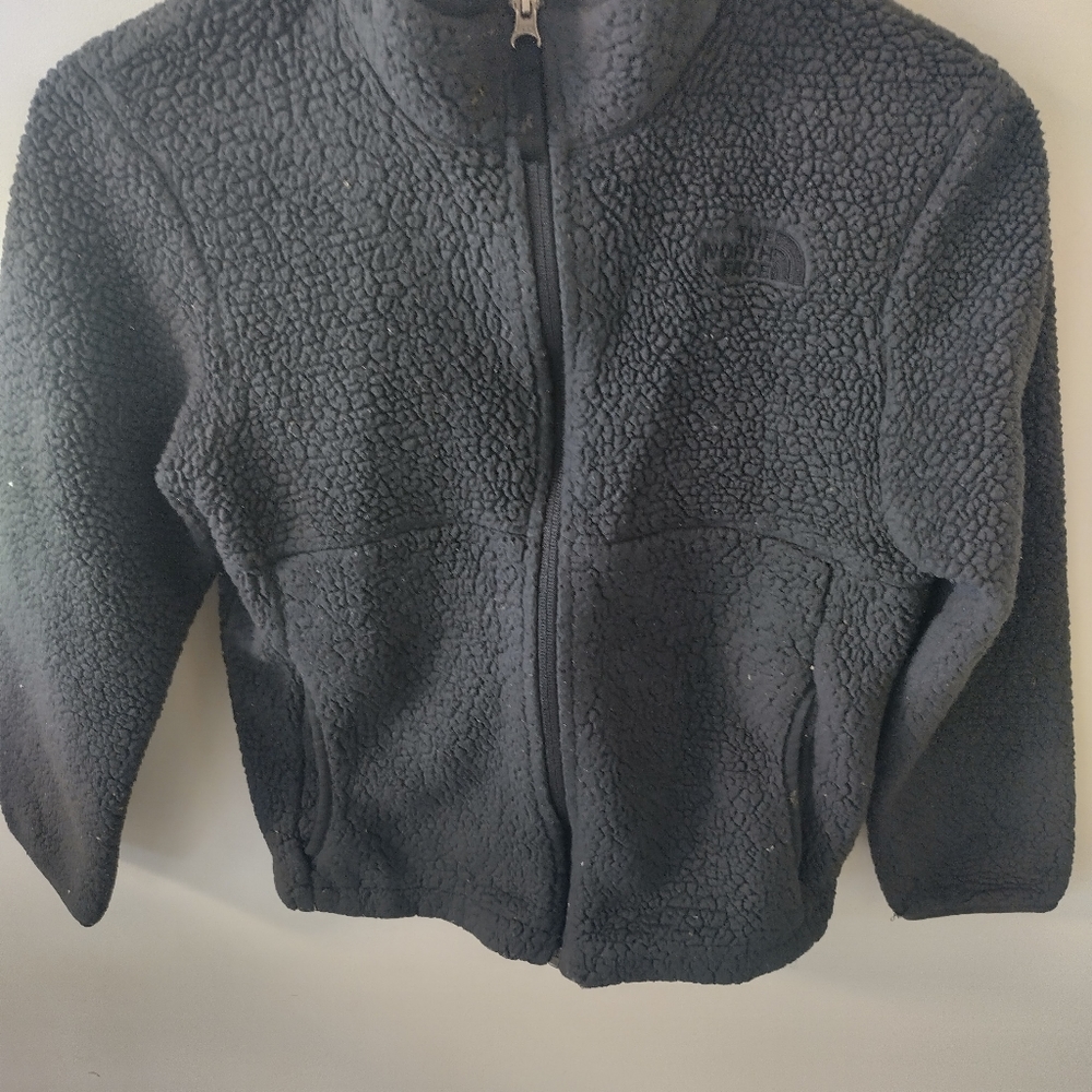 North face grey boys 10-12 jacket